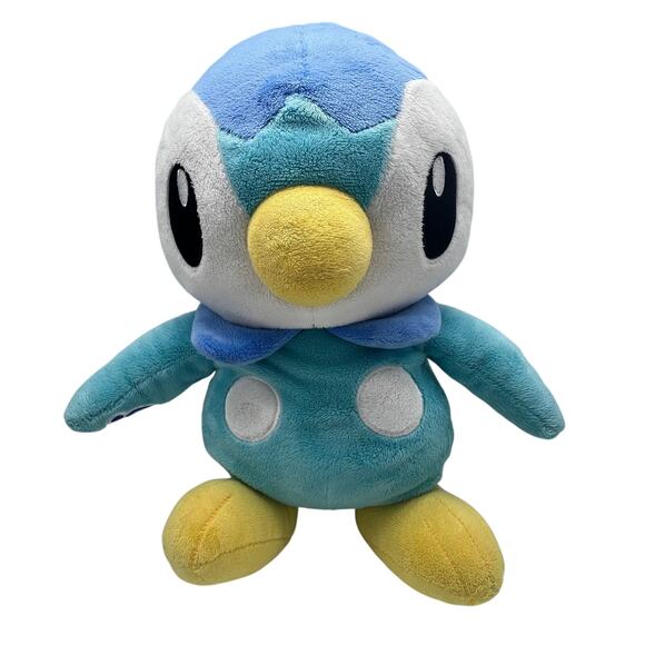 Build A Bear 2018 Pokemon Piplup Blue Penguin 15” Stuffed Plush Toy BAB Workshop - Picture 1 of 16